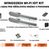 Wingo2024 Wi-Fi IoT Kit - EXTRA  sada pro křídlovou bránu s pohonem Nice